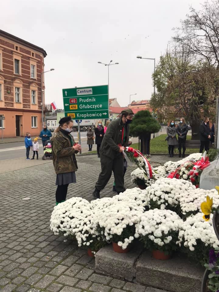 11 listopada w Głogówku złożenie kwiatów