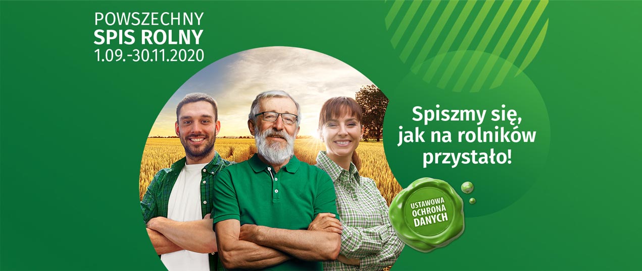 Plakat konkursu - Spis rolny