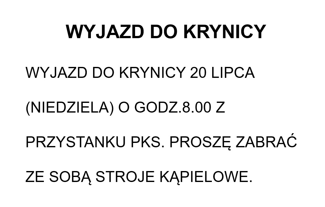 Ogłoszenie